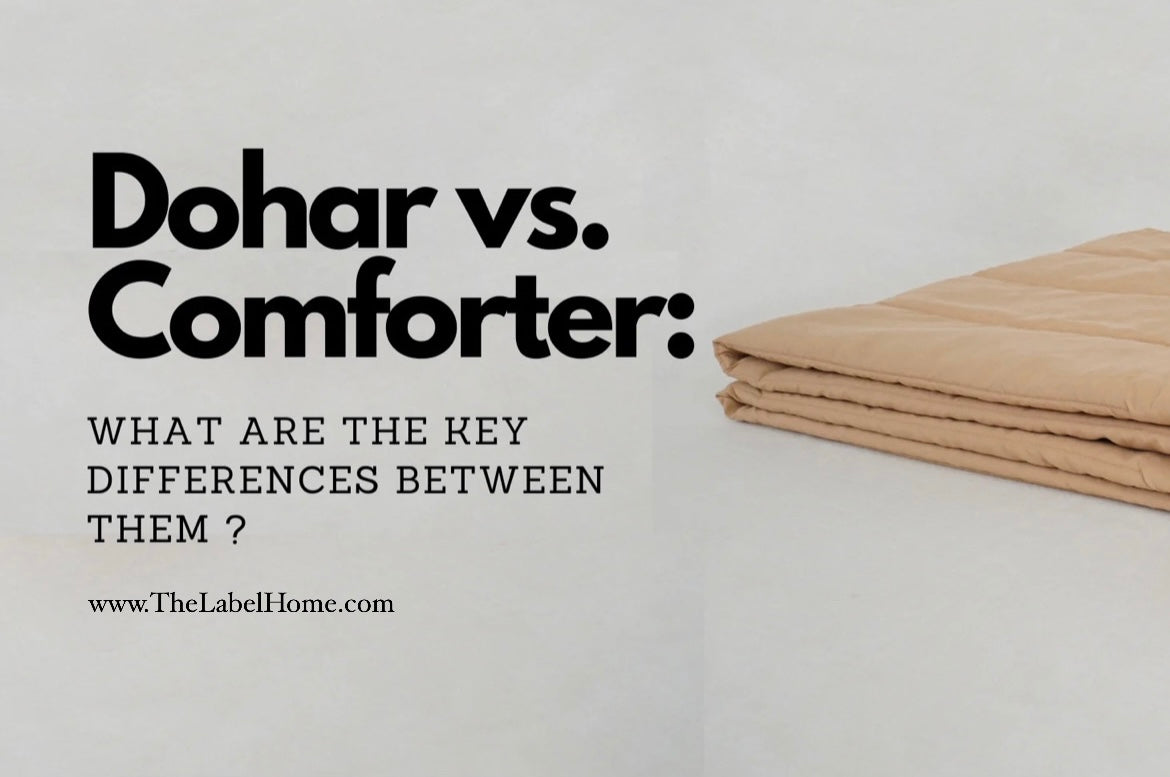 Difference between a Dohar Comforter Quilt The Label Home