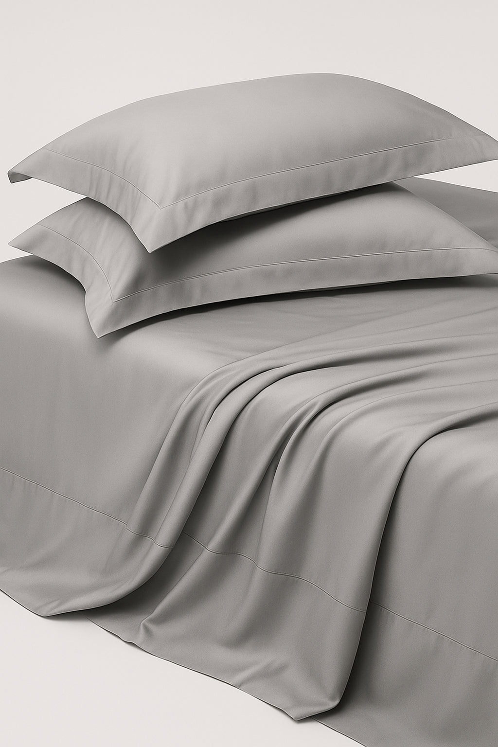 Great Silver Bamboo Cotton Bedsheet Set 400TC, soft, smooth