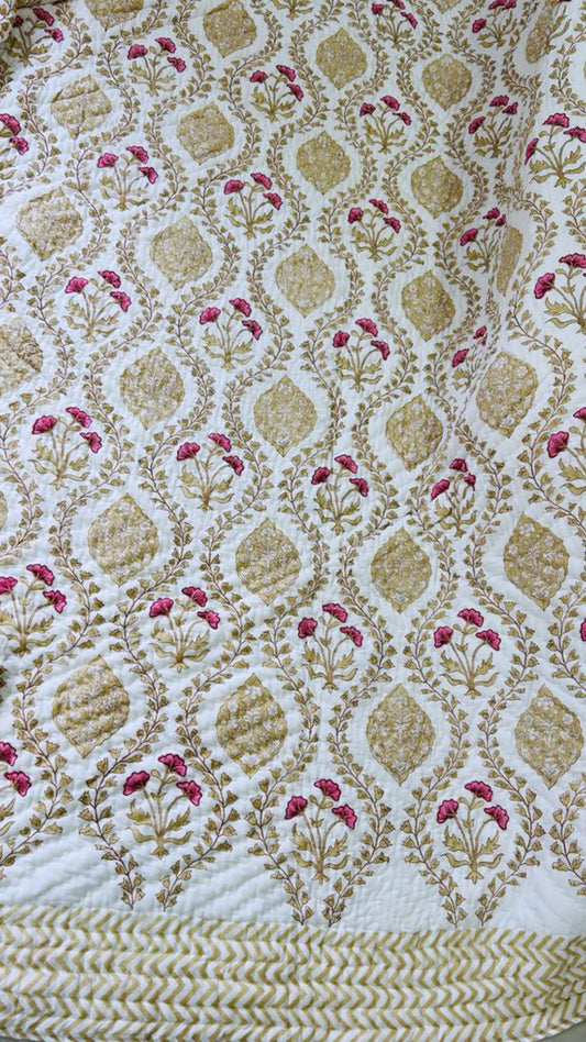 Cotton Muslin Quilt – Double 90x108 | The Label Home