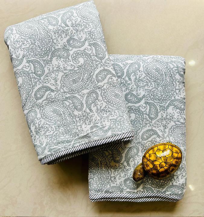 Suave - MulMul Summer Dohar (Set of 2 Single Cotton Muslin Dohar)