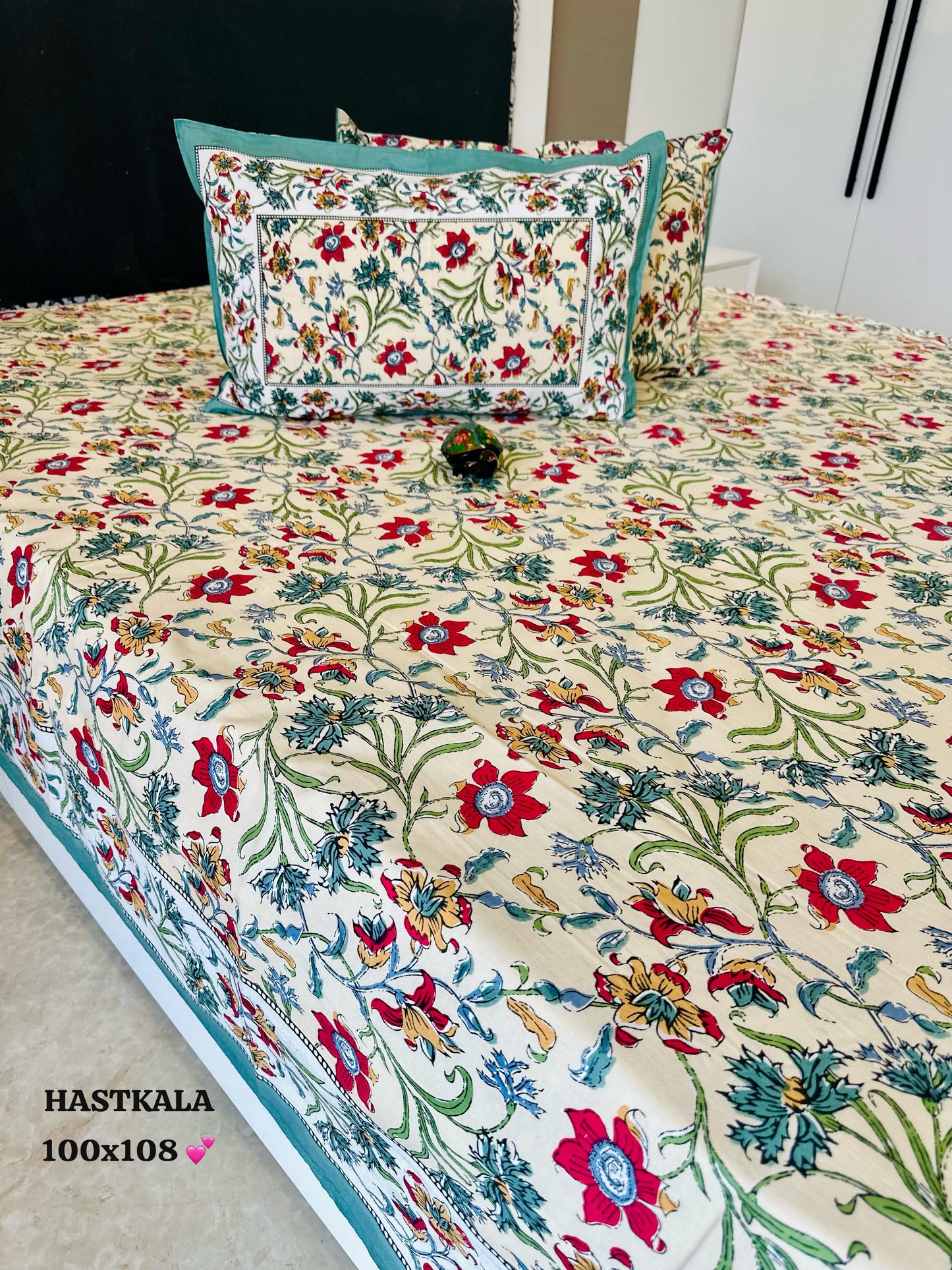 Suave Home Cotton Thin Printed Bedspread  Bedcover (King 100x108 inches)