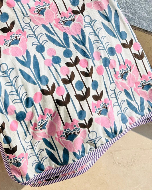 Andro Home MulMul Summer Dohar (Double Size Cotton Muslin)