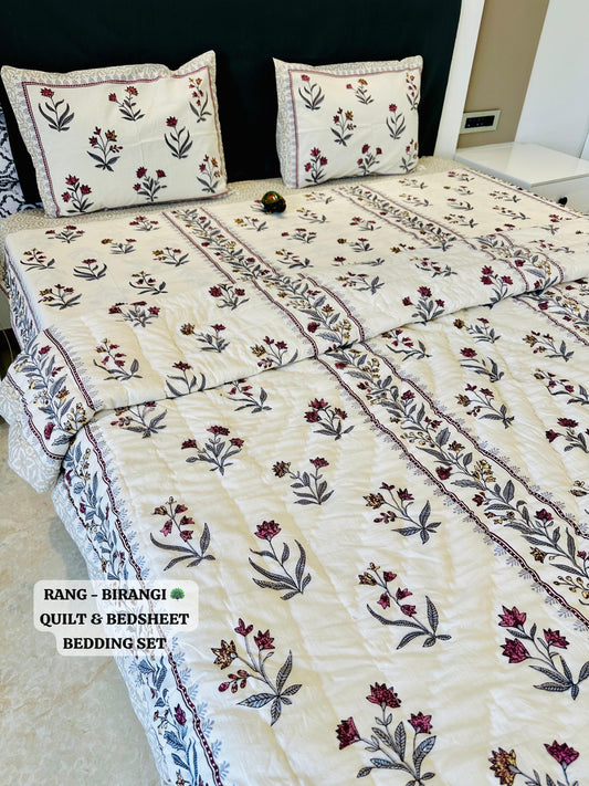 Quilt Rajai - Size Double King 90x108 inches