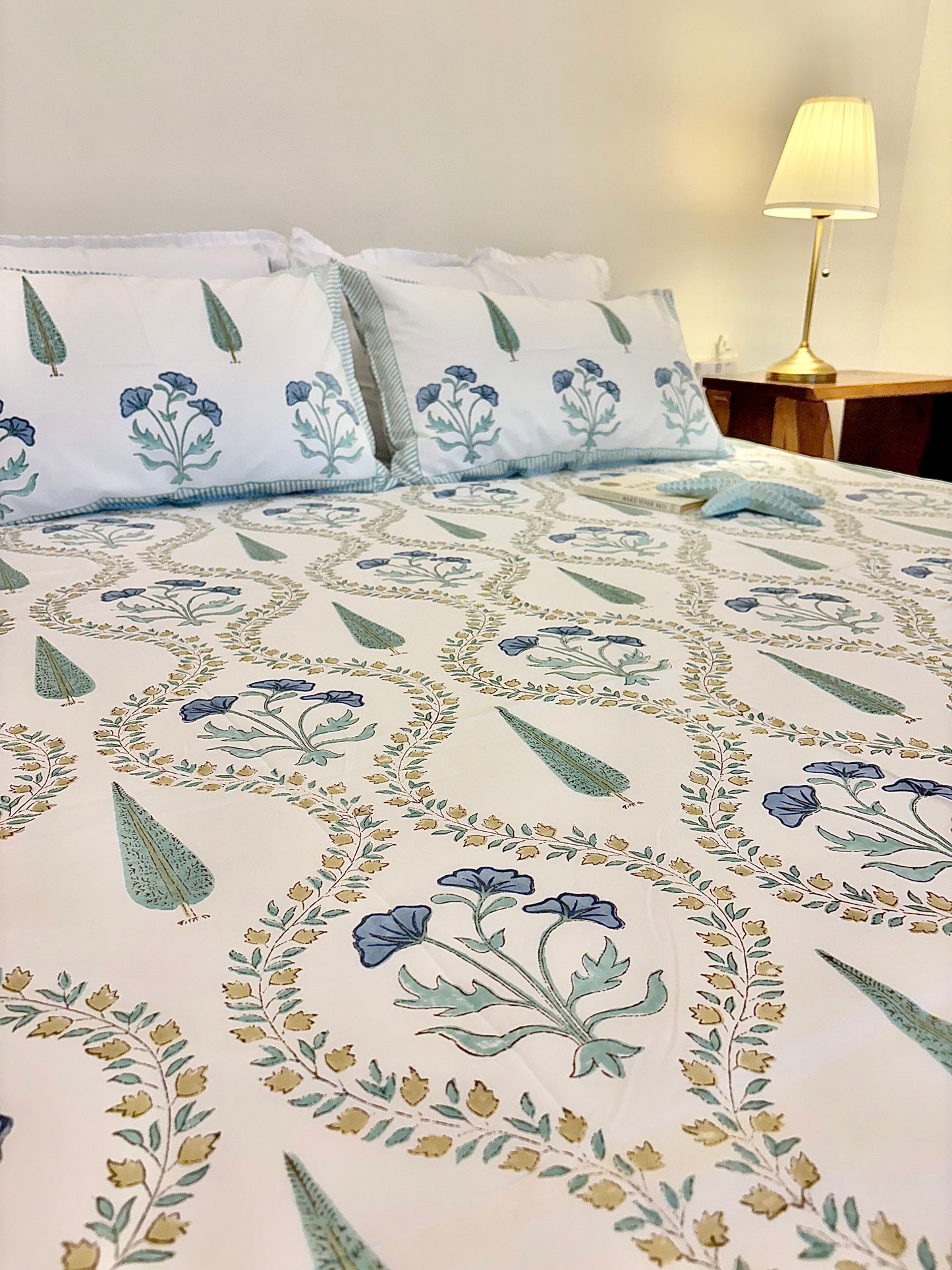 400TC Percale Cotton Bedsheet – Royal Baagh