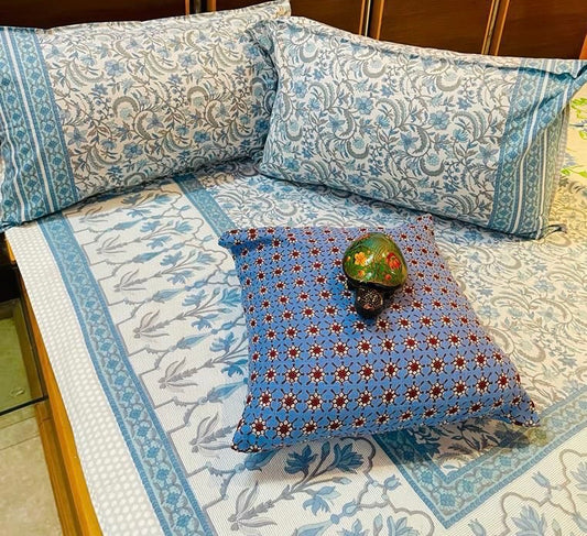 Ruhi Thin Cotton Printed Bedspread Bedcover (King 93x108 inches) (Copy)