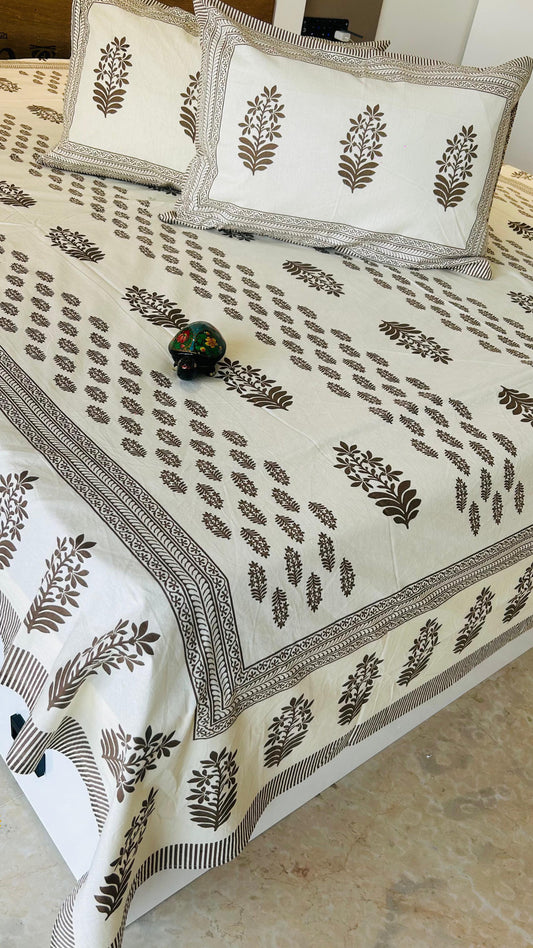 Skai Summer Cotton Thin Printed Bedspread  Bedcover (King 93x108 inches)