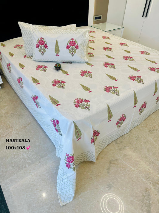 Suave Home Cotton Thin Printed Bedspread  Bedcover (King 100x108 inches)