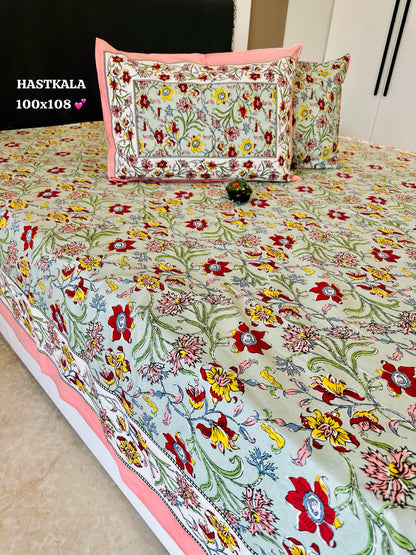 Suave Home Cotton Thin Printed Bedspread  Bedcover (King 100x108 inches)