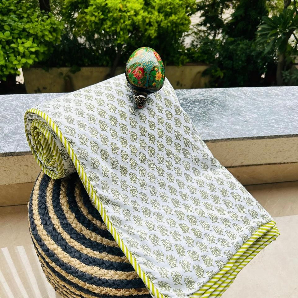 Suavella Home MulMul Summer Dohar (Double Size Cotton Muslin)-The Label Home