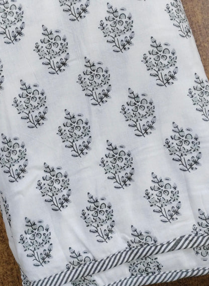 Sober & Happy Home - MulMul Summer Dohar Blanket  (Set of 2 Single Cotton Muslin Dohar)-The Label Home