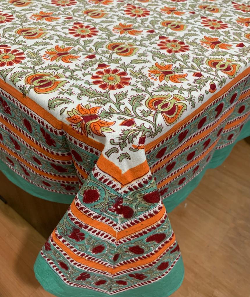 Hariyaali Table Cover / Tablecloth