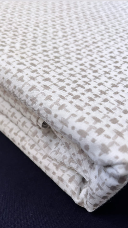 400 TC Urban Grid - Premium Soft Cotton Bed Sheet Set