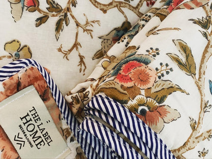 Spring - MulMul Summer Dohar (Set of 2 Single Cotton Muslin Dohar)-The Label Home